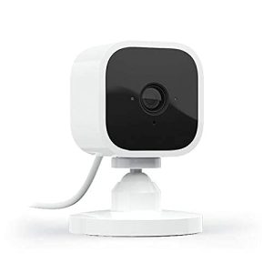 Blink Mini Cámara de Seguridad para Interiores – Compacta, Inteligente, con video de alta definición 1080,Con Visión Nocturna y Detección de Movimiento