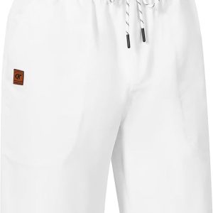 QPNGRP Pantalones Deportivos para Hombre con Cremallera – Joggers de Algodón con Bolsillos, Cintura Ajustable y Tobillos Elásticos