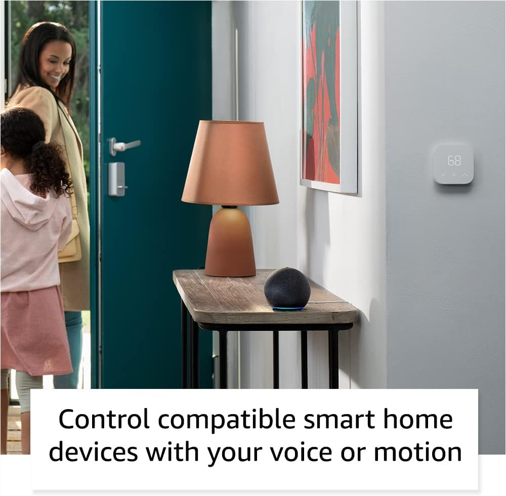 Amazon Echo Dot 5ta Generación - Parlante Alexa con Sonido Vibrante para Dormitorios, Comedores y Oficinas (Carbón) - Usado, Probado por Amazon - Imagen 5