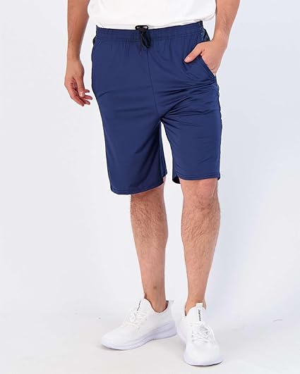 Shorts deportivos para hombre – Pack de 5, secado rápido, con bolsillos, ideales para gym y correr - Imagen 3