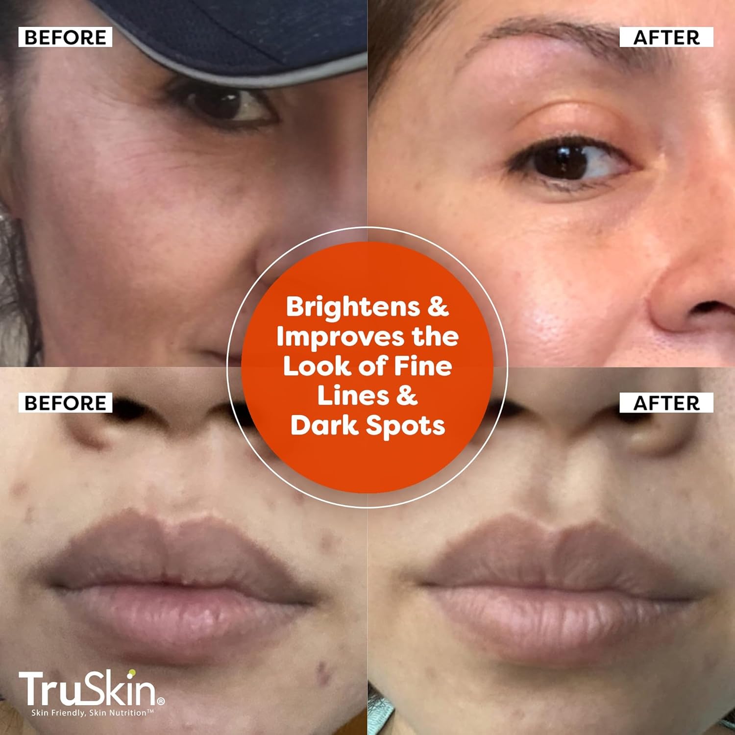 TruSkin – Suero Facial Iluminador con Vitamina C, Ácido Hialurónico y Vitamina E - Imagen 8