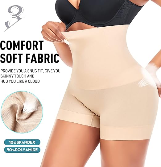 Faja Moldeadora de Alta Cintura para Mujer – Controla el Abdomen y la Cintura, Diseño Sin Costuras para Moldear y Definir la Silueta, Ofreciendo Comodidad y Soporte Todo el Día. Ideal para Usar Bajo Ropa Diaria, Mejorando la Figura con Estilo y Confort. - Imagen 6