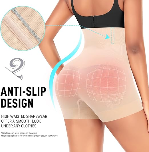 Faja Moldeadora de Alta Cintura para Mujer – Controla el Abdomen y la Cintura, Diseño Sin Costuras para Moldear y Definir la Silueta, Ofreciendo Comodidad y Soporte Todo el Día. Ideal para Usar Bajo Ropa Diaria, Mejorando la Figura con Estilo y Confort. - Imagen 5
