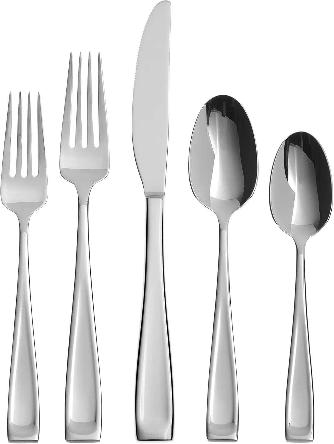 Oneida Moda – Set de 65 cubiertos de acero para 12 personas
