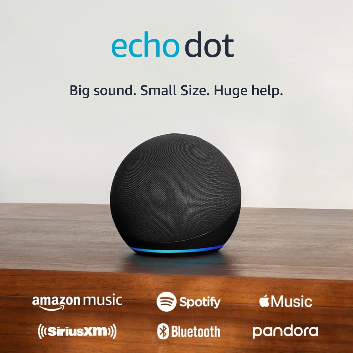 Amazon Echo Dot 5ta Generación - Parlante Alexa con Sonido Vibrante para Dormitorios, Comedores y Oficinas (Carbón) - Usado, Probado por Amazon - Imagen 7