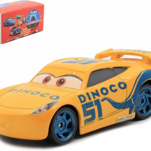 Coche de Juguete Cars 3 –Ramírez– Jackson Storm / The King | Vehículo Fundido a Presión | Regalo de Cumpleaños para Niños Fans de la Película Cars