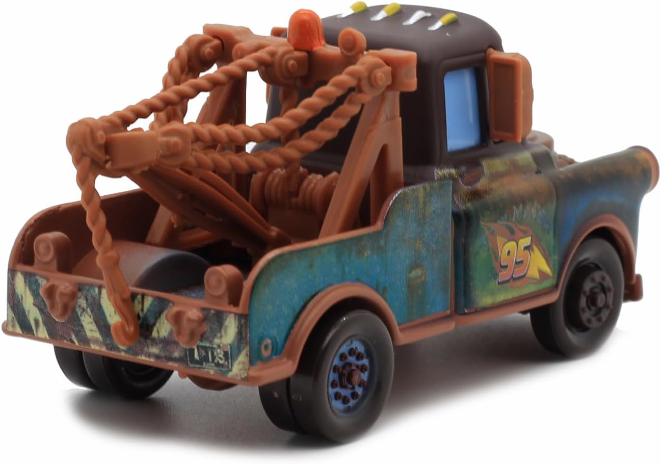 Coche de Juguete Cars 3– Mater – Jackson Storm / The King | Vehículo Fundido a Presión para Niños | Ideal como Regalo de Cumpleaños para Fans de la Película Cars - Imagen 6