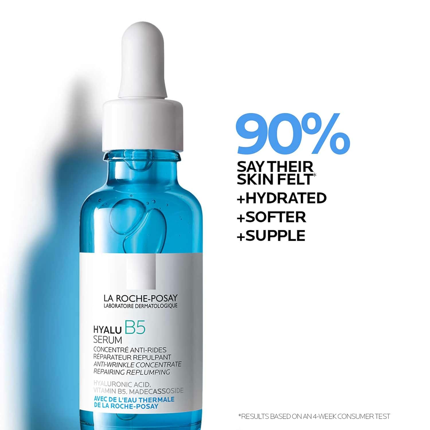 La Roche-Posay Hyalu B5 – Suero Facial Hidratante con Ácido Hialurónico Puro y Vitamina B5 para Rellenar y Reparar la Piel - Imagen 6