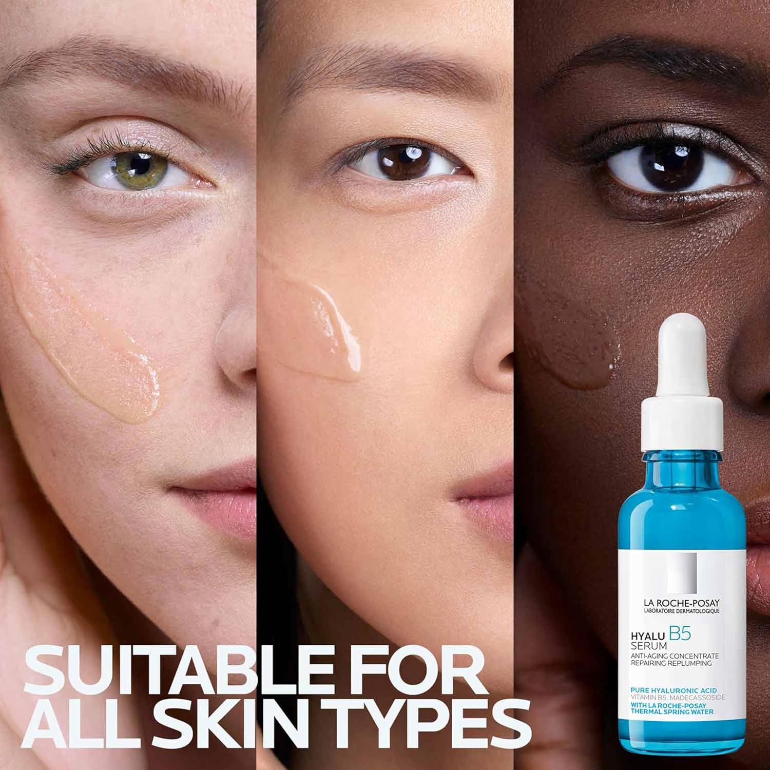 La Roche-Posay Hyalu B5 – Suero Facial Hidratante con Ácido Hialurónico Puro y Vitamina B5 para Rellenar y Reparar la Piel - Imagen 10