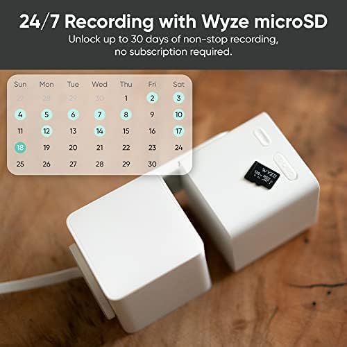WYZE - Cam Pan v3 – Cámara de Seguridad Inteligente 360° IP65, Full HD 1080P, Visión Nocturna a Color, Seguimiento de Movimiento, Compatible con Alexa y Google - Imagen 4