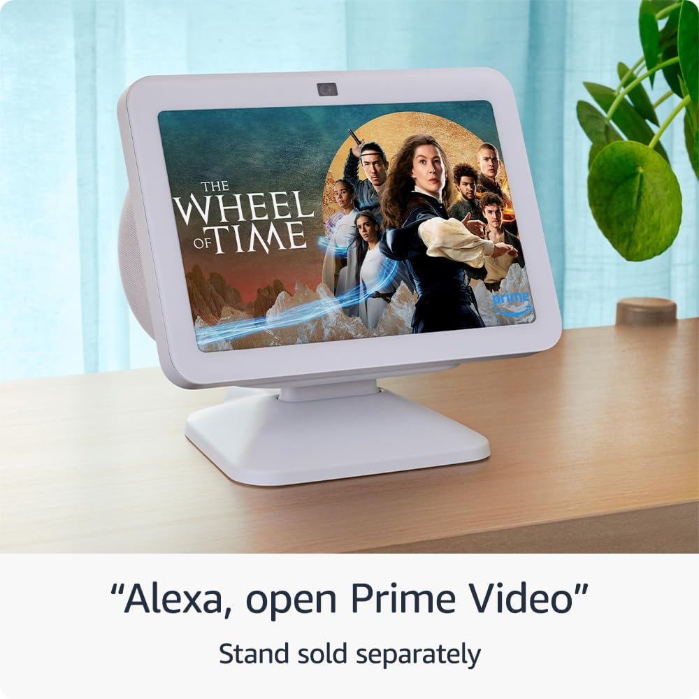 Amazon Echo Show 8 (Último Modelo) – Pantalla Inteligente con Alexa, Audio Espacial, Hub de Smart Home Integrado, Color Carbón - Imagen 7