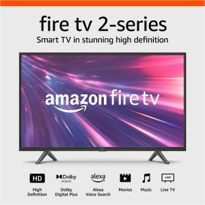 Amazon Fire TV 2-Series 32" – Televisión Inteligente HD con Control por Voz Alexa y TV en Vivo Sin Cable
