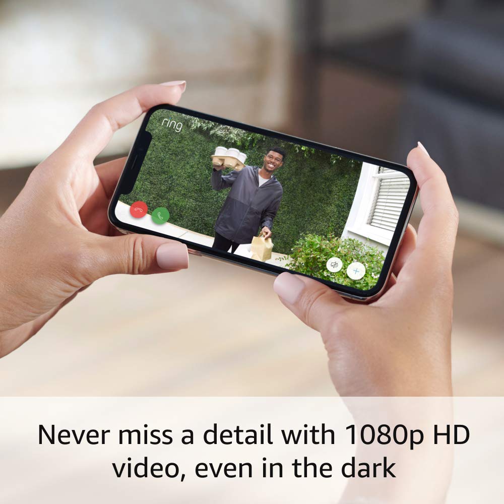 Ring - Video Doorbell Wired (Último Modelo) – Timbre Inteligente con Cámara HD, Audio Bidireccional, Detección Avanzada de Movimiento y Alertas en Tiempo Real (Requiere Cableado) - Imagen 5