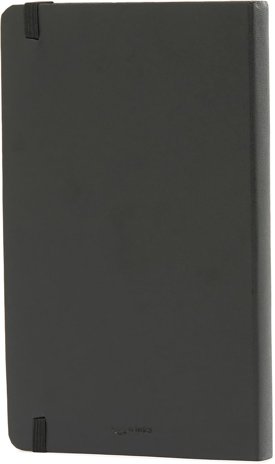 Amazon Basics - Cuaderno Clásico Con Rayas – Tapa Dura, 240 Páginas, 5 x 8.25 Pulgadas, Color Negro - Imagen 3
