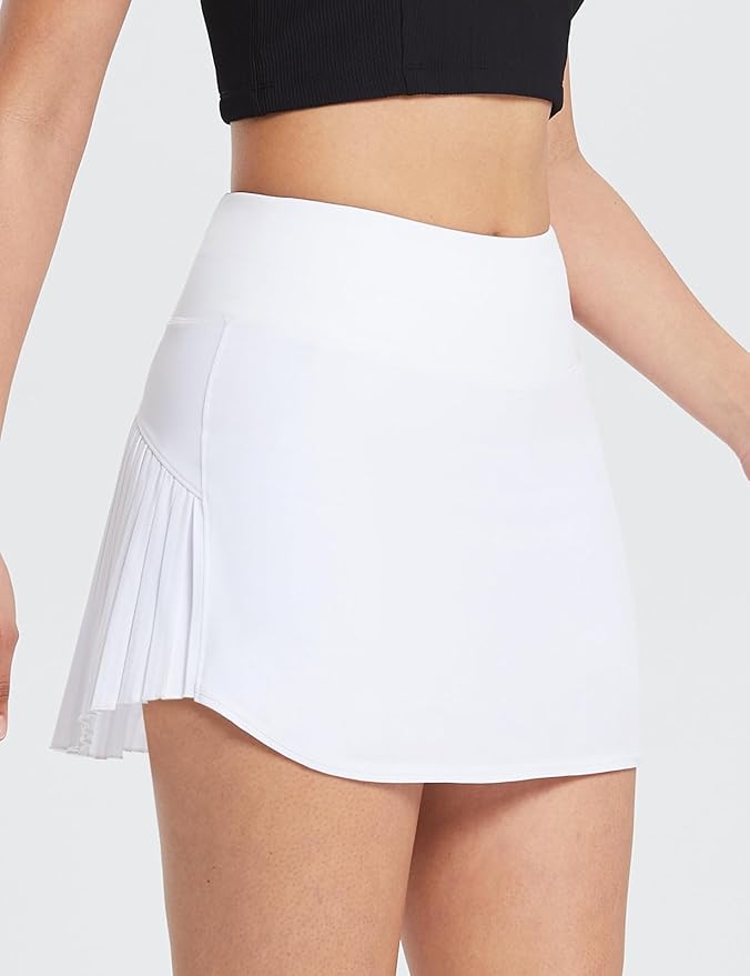 BALEAF - Falda Pantalón Plisada para Mujer – Falda de Tenis y Golf de Cintura Alta con Bolsillos, Ligera y Atlética - Imagen 2