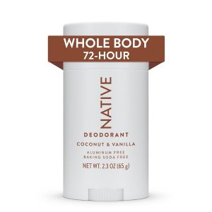 Native Desodorante en Barra – Sin Aluminio, Protección de 72 Horas con Ingredientes Naturales para Hombres y Mujeres