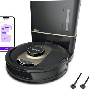 Shark - Robot Aspirador AI con Base XL, Autovacío 60 Días, Wi-Fi y Control por Voz