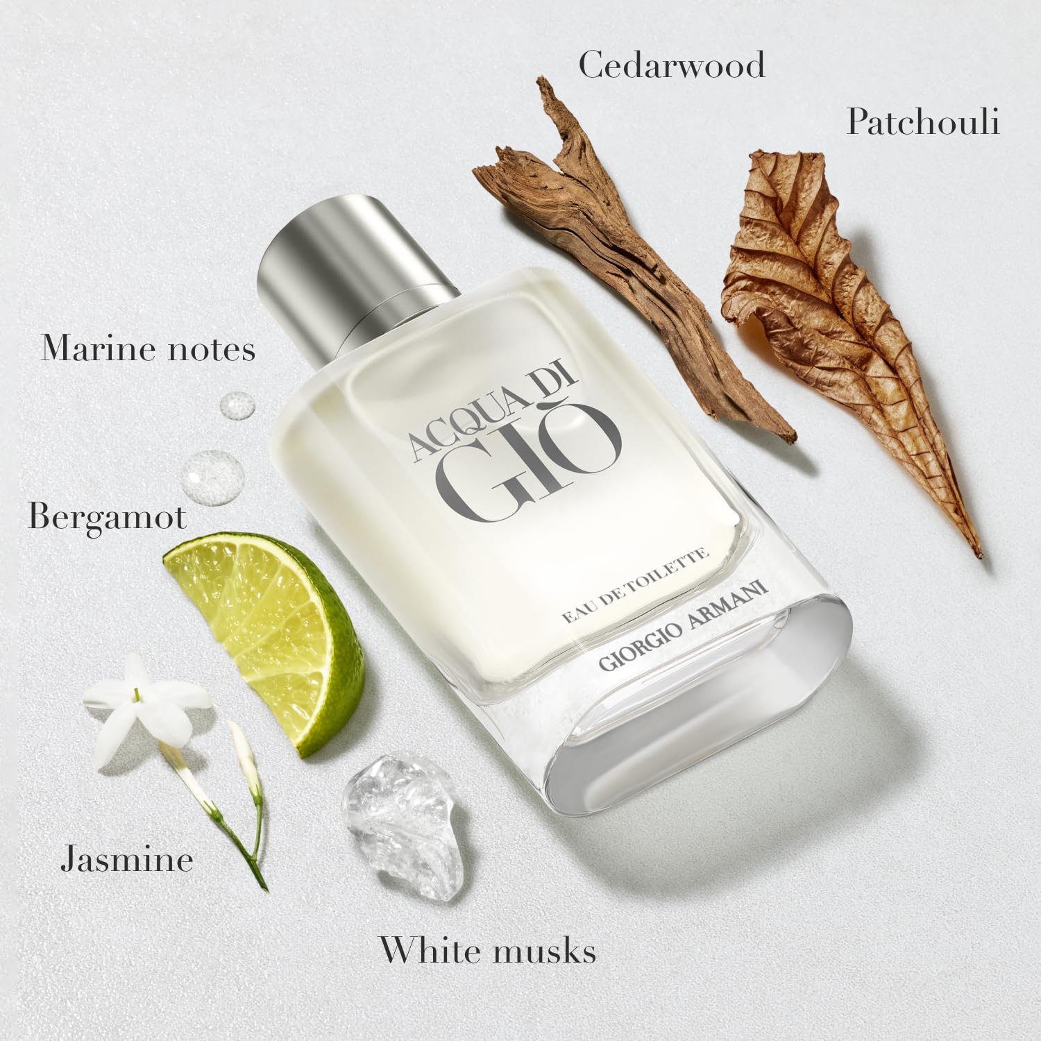 Armani Beauty - Acqua di Giò - Eau de Toilette para Hombre, Fragancia Duradera con Notas de Bergamota, Jazmín, Almizcles Blancos, Pachulí y Madera de Cedro - Imagen 7