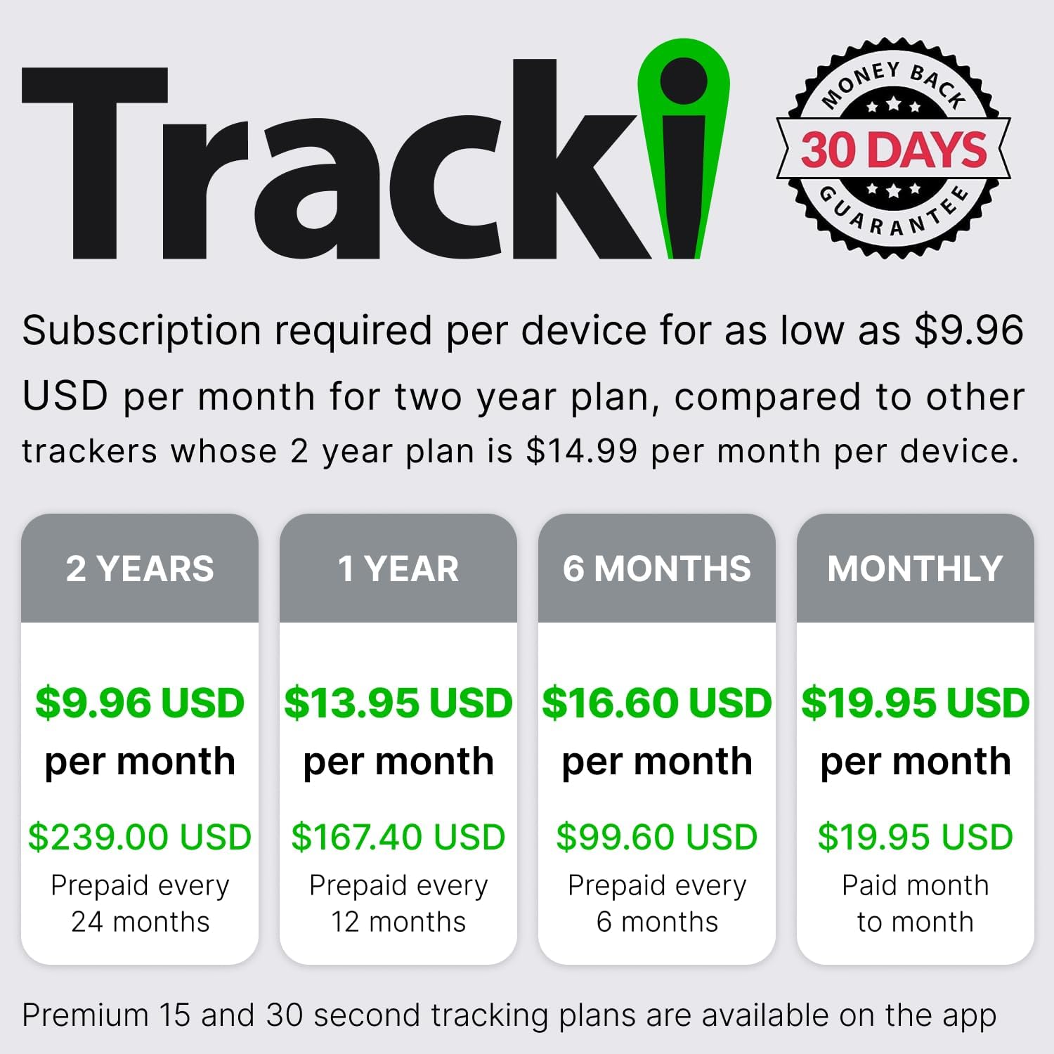 Tracki - GPS 4G LTE Rastreador portátil en tiempo real para vehículos, niños, mascotas y objetos Cobertura global Requiere suscripción - Imagen 5