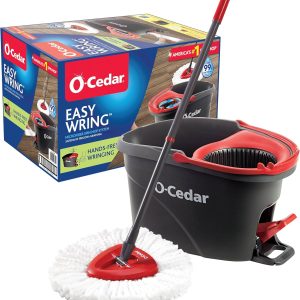 O-Cedar - Sistema Giratorio Fácil de Mopa y Balde