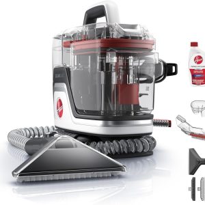 Hoover - FH14050 - Limpiador Portátil de Manchas para Alfombras y Tapicería Blanco
