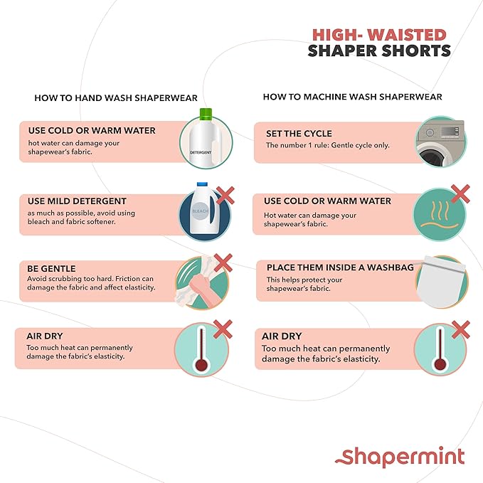 SHAPERMINT - Faja Moldeadora para Mujer | Shorts Control Abdomen Cintura Alta, Ropa Interior Invisible - Imagen 6